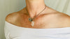 Quartz Crystal and Silver Necklace. - Aadya Bazaar