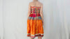 Banjara Sundress. Tribal. S-M. Mirrorwork. Embroidered. Cotton & Silk - Aadya Bazaar