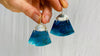 Chrysocolla and Sterling Silver Earrings - Aadya Bazaar