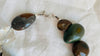 Green Jasper, Quartz and Jade Necklace. Choker. Skull. Medicine Necklace.