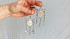 Mayan Chachal Earrings. Medallions. 0435