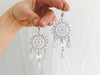 Carved Gourd Earrings. 925 Silver. Oaxaca, Mexico. - Aadya Bazaar