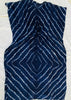 Silk Indigo Shibori Tie Dye Kaftan.