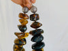 Huge Graduated Amber Chip Beaded Necklace. Mexican Amber. Dramatic and Gorgeous! - Aadya Bazaar