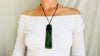 Maori Pounamu Toki Pendant. Greenstone Jade. Adze. New Zealand Nephrite - Aadya Bazaar
