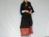 Vintage Rabari Wool Shrug. Embroidered, Mirrorwork - Aadya Bazaar