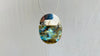 Labradorite and Silver Pendant Necklace. Snake Chain - Aadya Bazaar