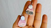 Rhodochrosite Earrings. Santo Domingo Pueblo - Aadya Bazaar