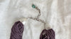 Kewa Pueblo Pendant on Multi-Strand Necklace. Shell, Turquoise, Glass, Silver.
