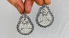 Oaxacan Filigree Earrings With Pearl. Sterling Silver. Mexico. Frida Kahlo - Aadya Bazaar