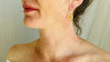Amber & Silver Earrings. Sterling Silver. 0277