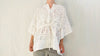 Indian Cut-Work Kaftan. Cotton Caftan. - Aadya Bazaar