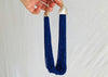 Lapis Lazuli and Karen Silver Necklace. Multi Strand