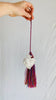 Heart Milagro & Vintage Zinacantan Tassel. Decor