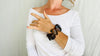 Amber Beaded Bracelet. Chunky - Aadya Bazaar