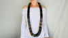Huge Amber Heishi Beaded Necklace. Pucca. Mexican Amber. Dramatic and Gorgeous!