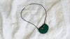 Imperial Jade Pendant on Silver Chain. Guatemalan Jade