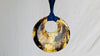 Huge Amber Pendant on a Silk Satin Ribbon