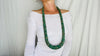 Mayan Guatemalita Jade Heishi Necklace. Guatemalan.