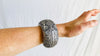 Karen Hill Tribe Sterling Silver PAIR Bangle. Chunky. Fantastic!