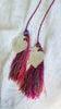 Heart Milagro & Vintage Zinacantan Tassel. Decor