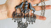 Birds Filigree Pendants Necklace. Mexico. Sterling Silver.