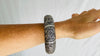 Karen Hill Tribe Sterling Silver PAIR Bangle. Chunky. Fantastic! - Aadya Bazaar