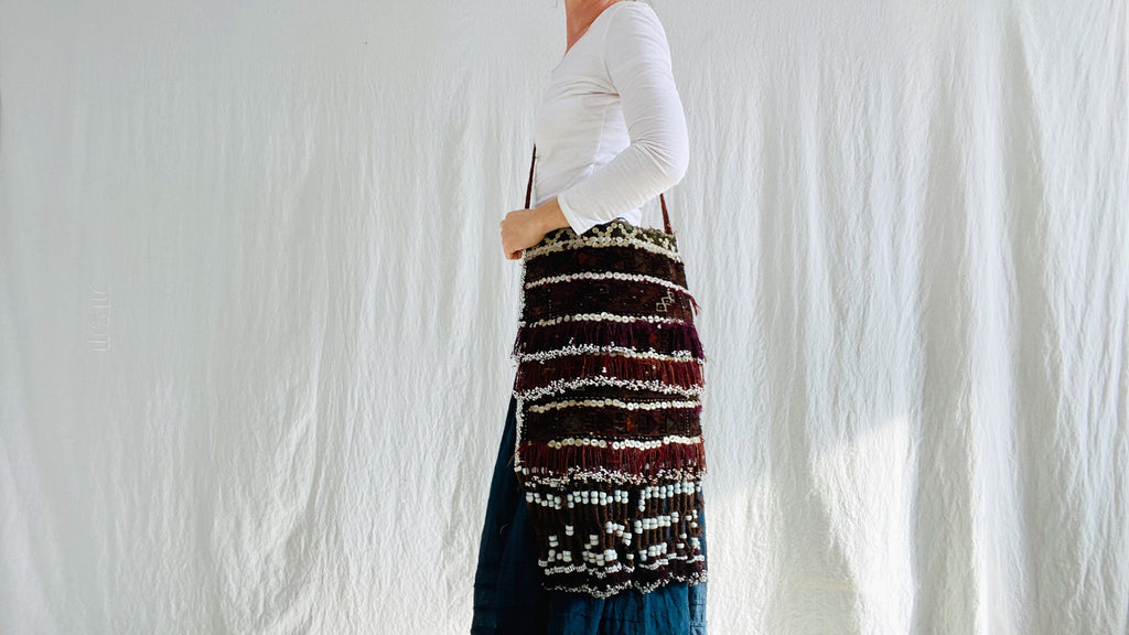 Vintage Balochi Wool Shoulder Bag
