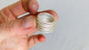 Silver Stacked Ring. Sterling Silver