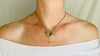 Quartz Crystal and Silver Necklace. - Aadya Bazaar