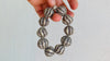 Silver Beaded Bracelet. Sterling Silver. Chunky.