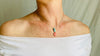Turquoise Pendant Necklace. Spiny Oyster & Sterling Silver Snake Chain