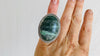 Chunky Jade Ring. Gorgeous. Size 4