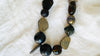Amber & Pyrite Necklace. Choker. - Aadya Bazaar