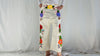 Wide Leg Embroidered Pants. Zinacantan, Mexico. XS-M. 0101