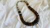Huge Amber Heishi Beaded Necklace. Mexican Amber. ***IN COMPLIANCE with Etsy Regulations***