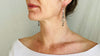 Old Afghan Silver Earrings. 0214