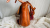 Leather Bag. Adjustable Strap. Zinacantan Tassels - Aadya Bazaar